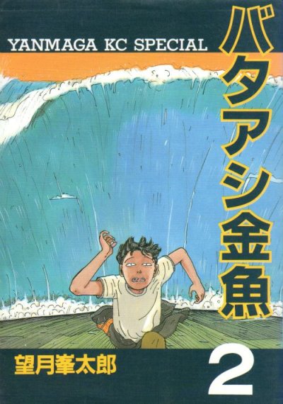バタアシ金魚、単行本2巻です。マンガの作者は、望月峯太郎です。