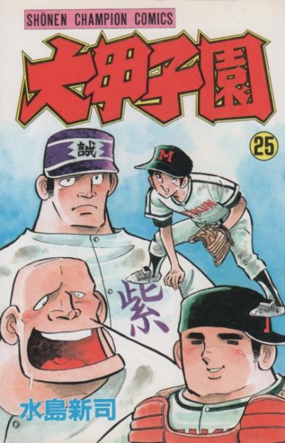 水島新司の、漫画、大甲子園の表紙画像です。