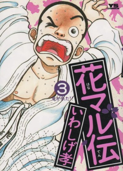 花マル伝、コミック本3巻です。漫画家は、いわしげ孝です。