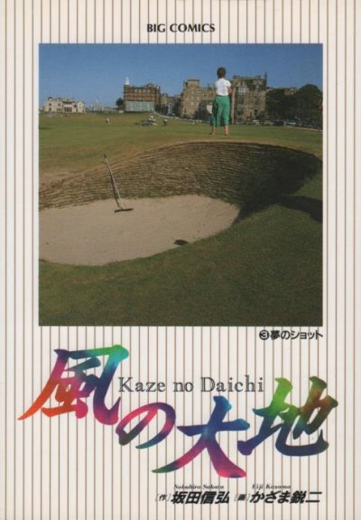 人気コミック、風の大地、単行本の3巻です。漫画家は、かざま鋭二です。