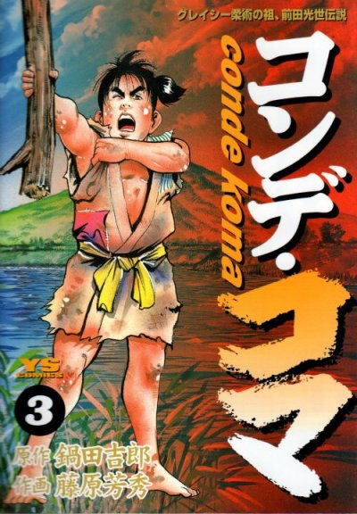 コンデコマ、コミック本3巻です。漫画家は、藤原芳秀です。