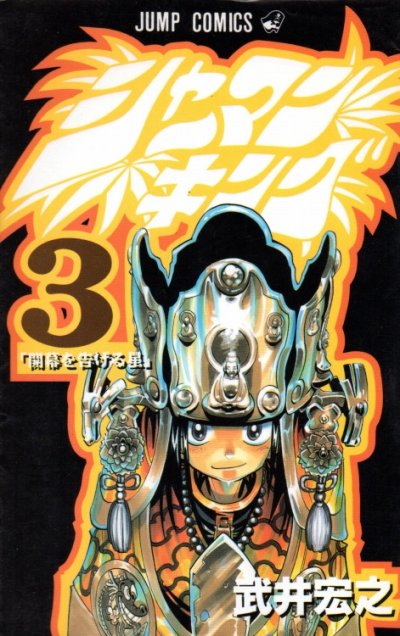 シャーマンキング、コミック本3巻です。漫画家は、武井宏之です。