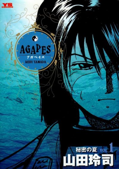 アガペイズ、コミック1巻です。漫画の作者は、山田玲司です。
