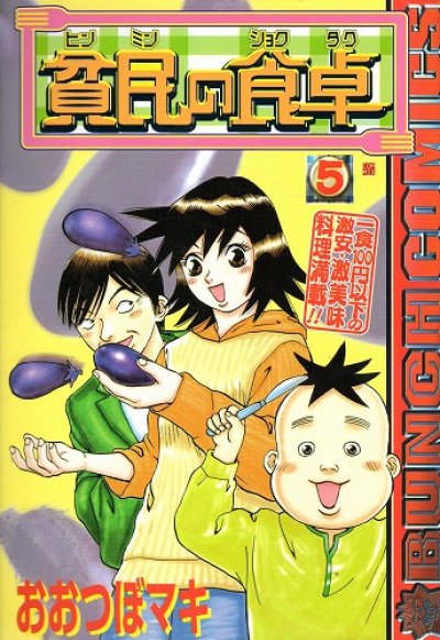 おおつぼマキの、漫画、貧民の食卓の最終巻です。