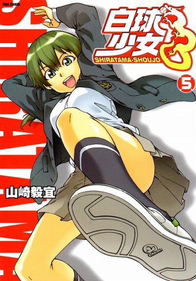 山崎毅宜の、漫画、白球少女の最終巻です。