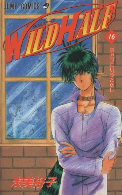 浅美裕子の、漫画、ワイルドハーフの表紙画像です。