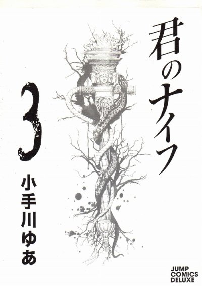 君のナイフ、コミック本3巻です。漫画家は、小手川ゆあです。