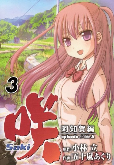 咲阿知賀編、コミック本3巻です。漫画家は、五十嵐あぐりです。