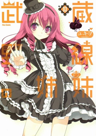 武蔵野線の姉妹、コミック本3巻です。漫画家は、ユキヲです。