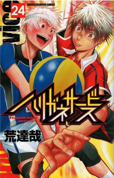 ハリガネサービス、コミックの5巻です。