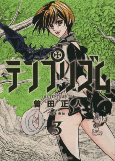 人気コミック、テンプリズム、単行本の3巻です。漫画家は、曽田正人です。