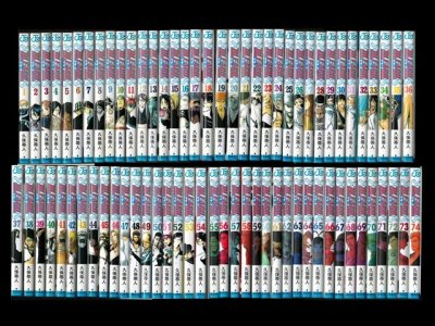 BLEACH(ブリーチ)、漫画本を全巻コミックセットで販売しています。