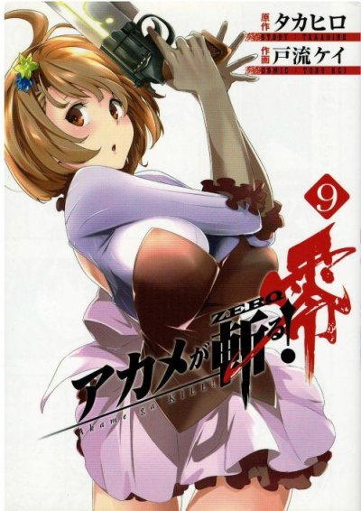 人気マンガ、アカメが斬る零、漫画本の4巻です。作者は、戸流ケイです。