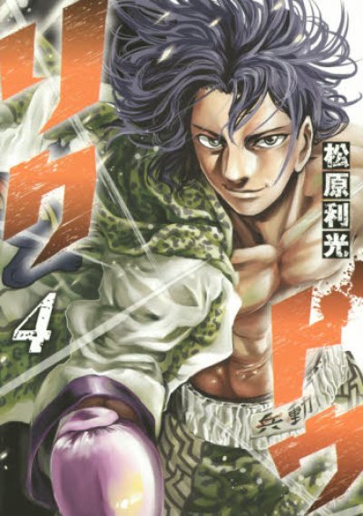 人気マンガ、リクドウ、漫画本の4巻です。作者は、松原利光です。
