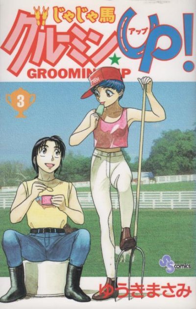 じゃじゃ馬グルーミンUP、コミック本3巻です。漫画家は、ゆうきまさみです。