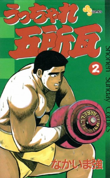 うっちゃれ五所瓦、単行本2巻です。マンガの作者は、なかいま強です。