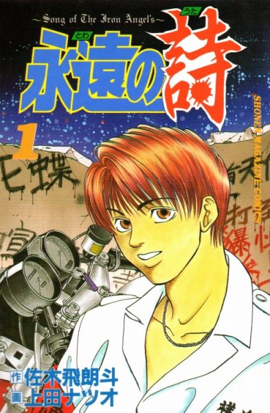 永遠の詩、コミック1巻です。漫画の作者は、上田ナツオです。