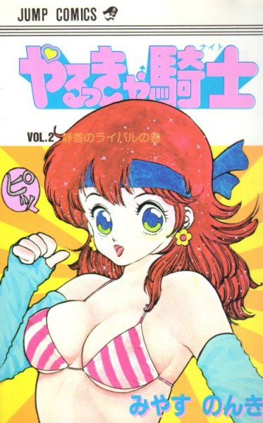 やるっきゃ騎士、単行本2巻です。マンガの作者は、みやすのんきです。