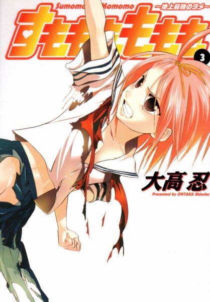 すもももももも〜地上最強のヨメ〜、コミック本3巻です。漫画家は、大高忍です。