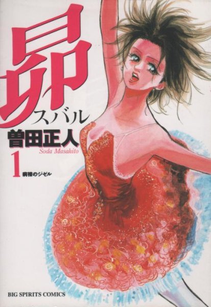 昴、コミック1巻です。漫画の作者は、曽田正人です。