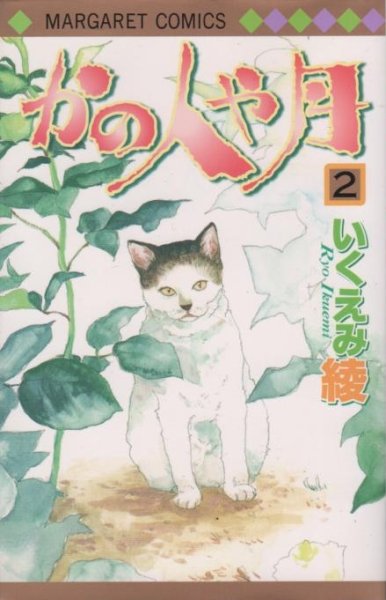 かの人や月、単行本2巻です。マンガの作者は、いくえみ綾です。