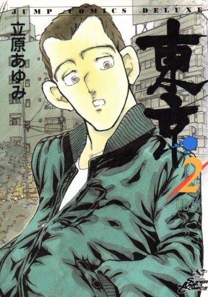 東京、単行本2巻です。マンガの作者は、立原あゆみです。