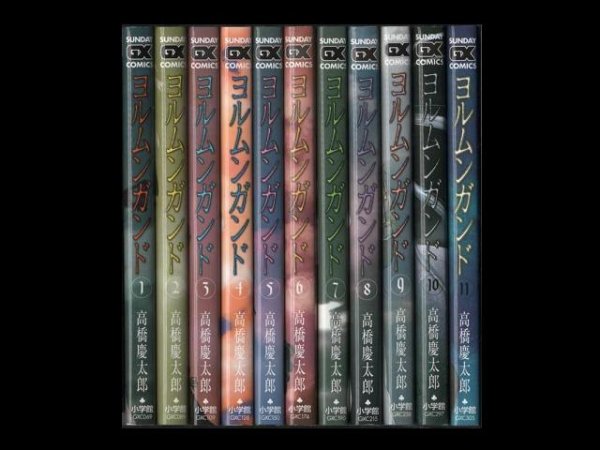 ヨルムンガンド、漫画本を全巻コミックセットで販売しています。