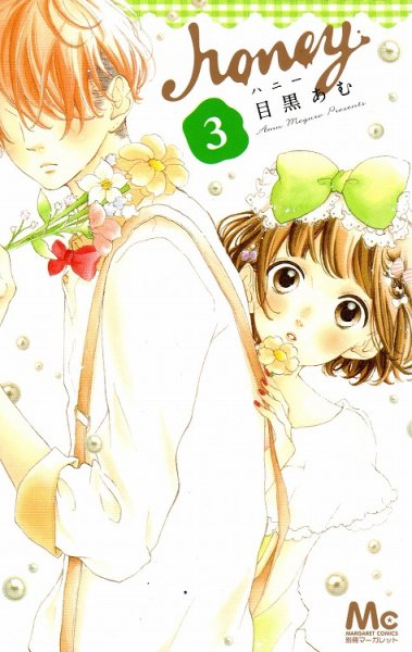 ハニー、コミック本3巻です。漫画家は、目黒あむです。